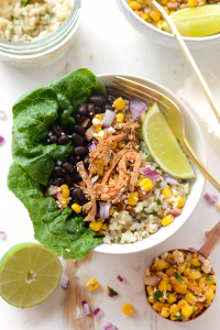 Take an hour and make these delicious meal prep carnitas burrito bowls so that you can have an easy on-the-go meal ready for during the week! 